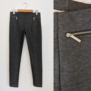 MICHAEL KORS front seam leggings, grey, 2